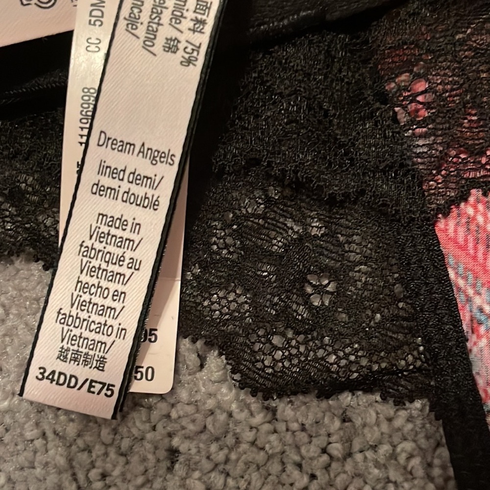 Dream Angels Demi & Thong 34DD/ Med NWT - Picture 8 of 10